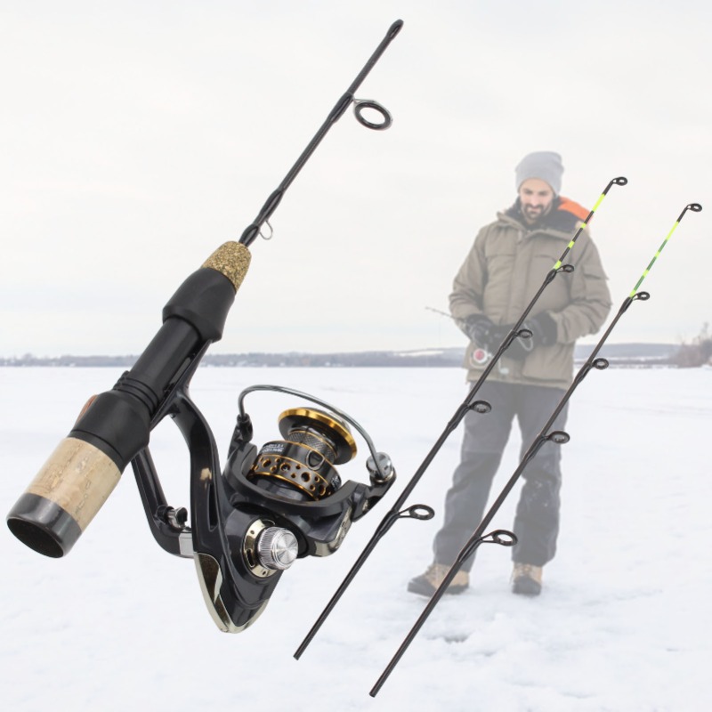 Fishing Rod Building Kit - 60cm 2 Tips Rod Reel Combos