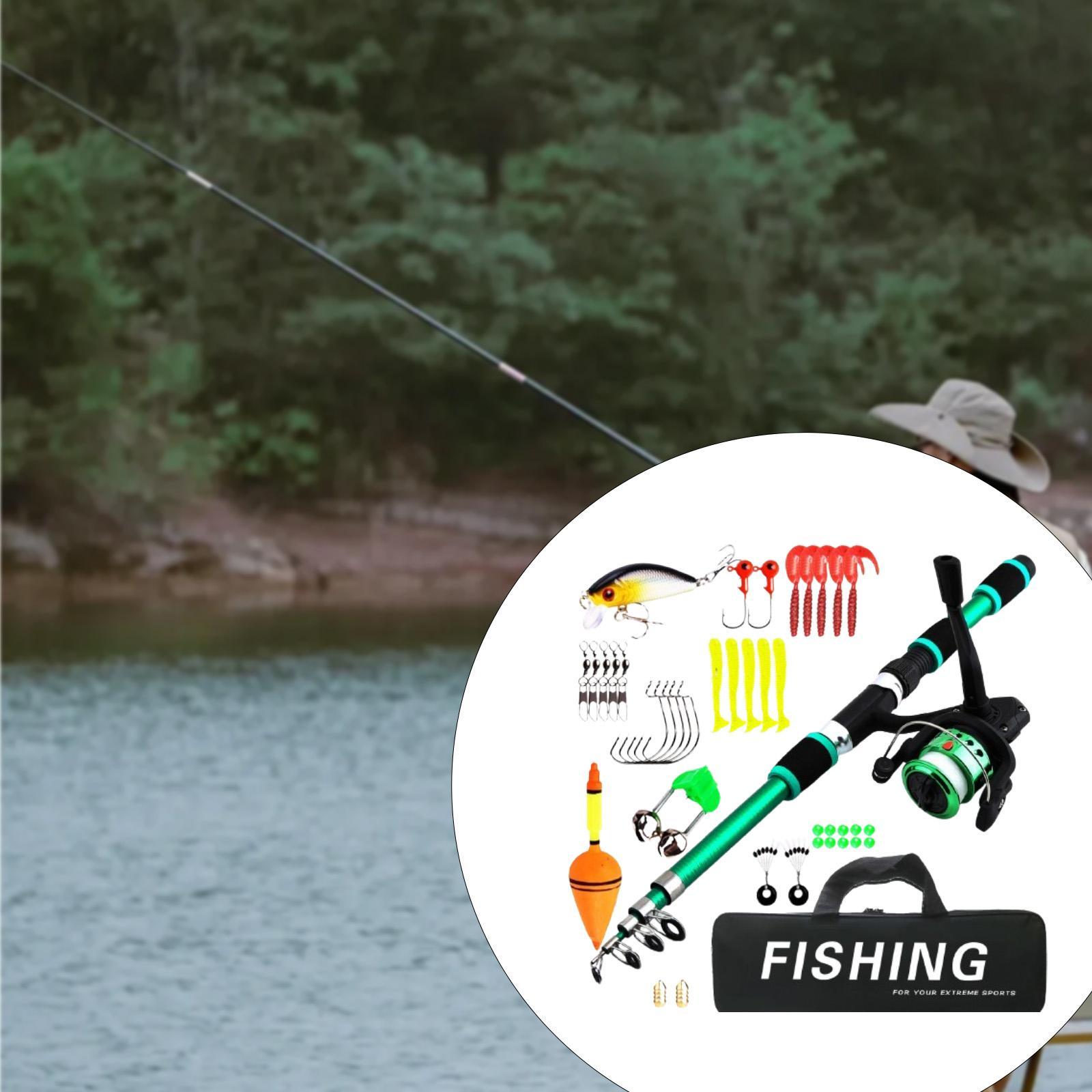 Fishing Rod Combo - Travel Fishing Kit for Children Telescopic