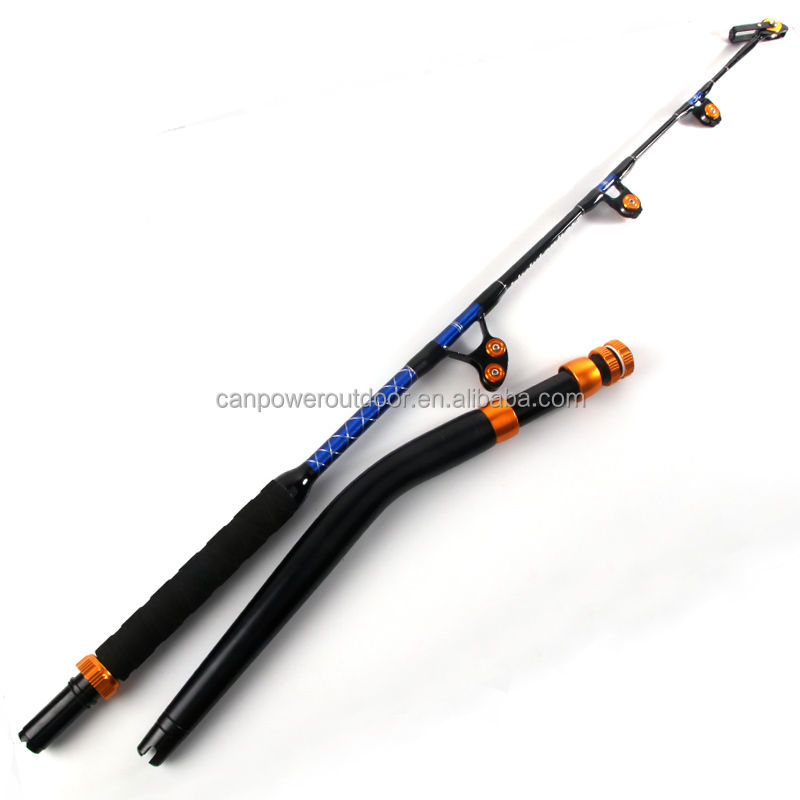 Fishing Rod Ice - NEW 130lbs 200lbs Bent Straight Butt