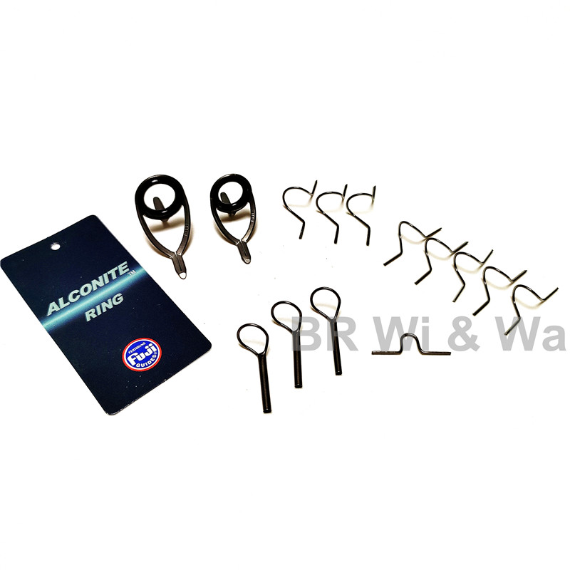 Fishing Rod Building Kit - Fly Fishing Rod Guide Set, Alconite