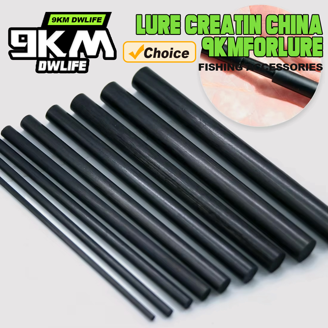 Fishing Rod Building Kit - 3Pcs Fishing Rod Repair Kit Carbon