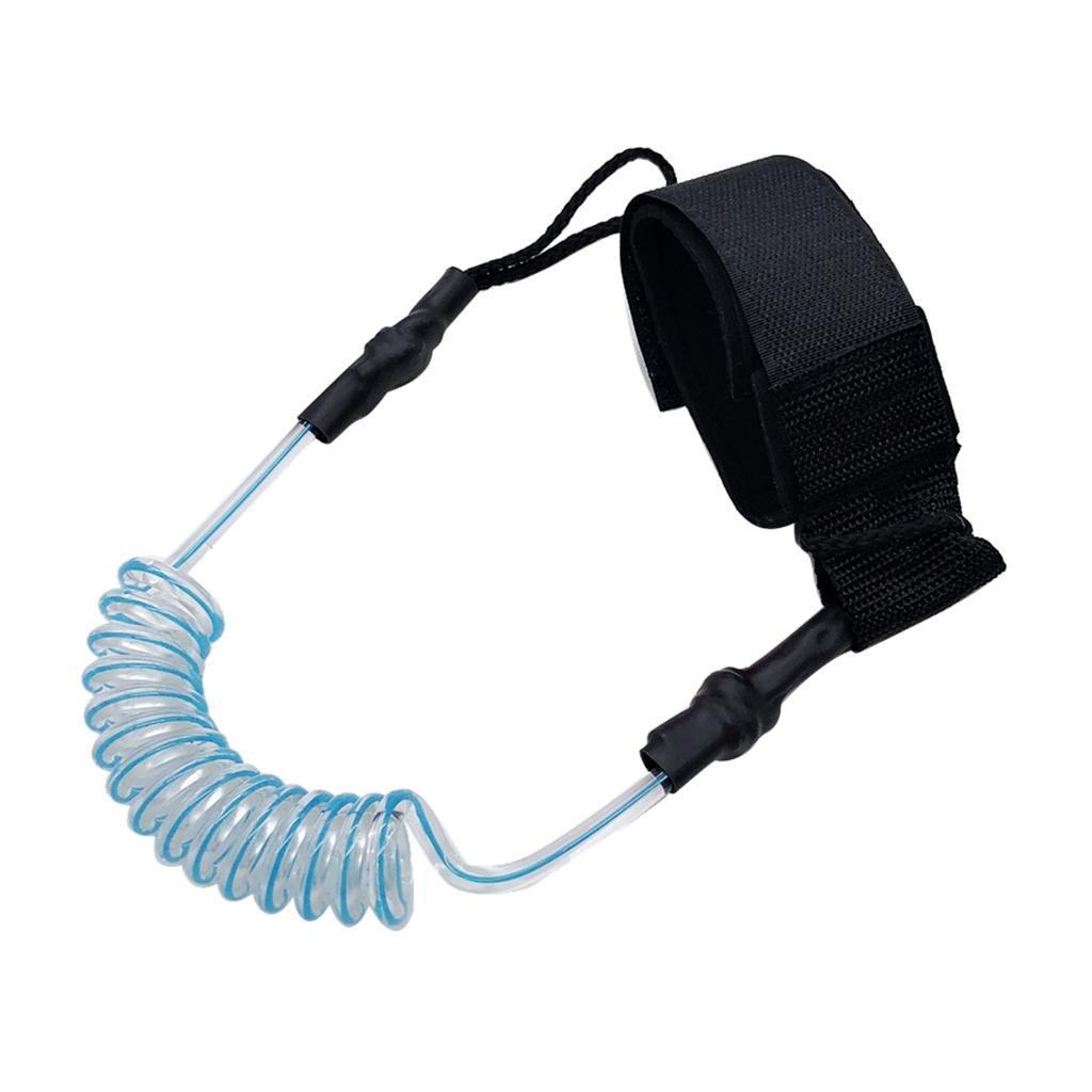 Fishing Rod Surf - 4' Coil Surf Leash, Universal Paddle/Fishing