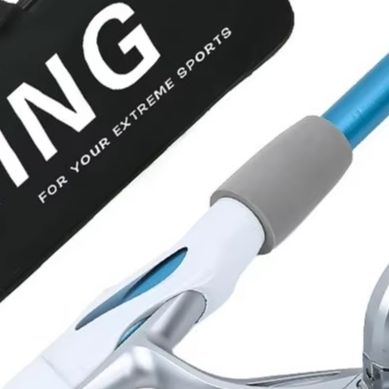 Fishing Rod Combo - Blue White 1.8M Fishing Rod Reel