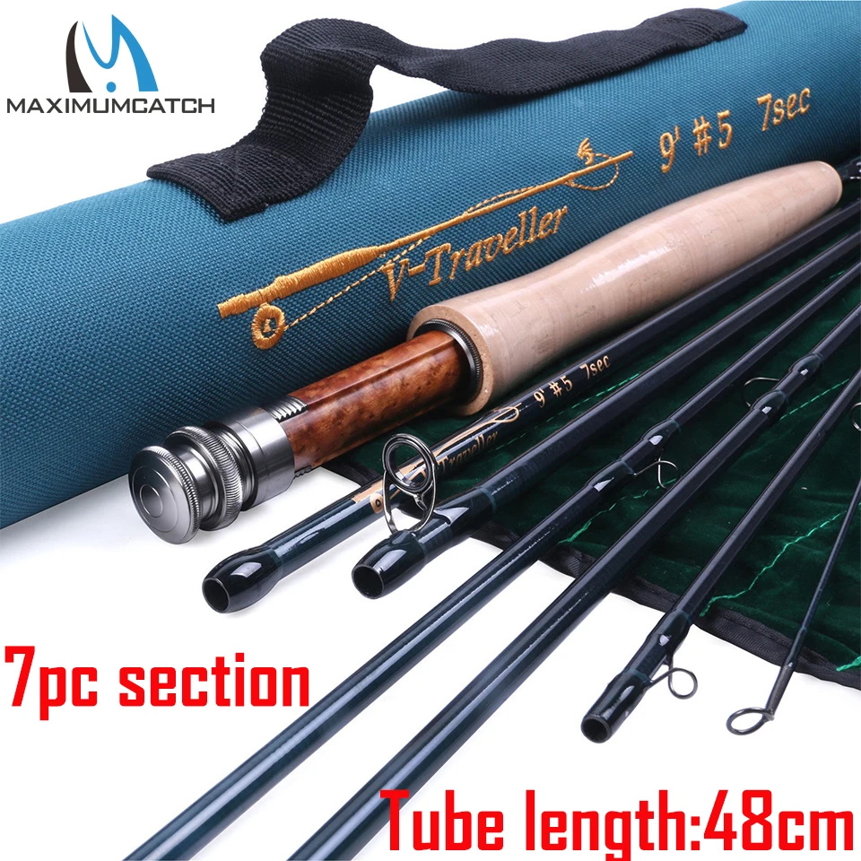 Fishing Rod Ice - Maximumcatch Traveller Fly Fishing Rod 9FT
