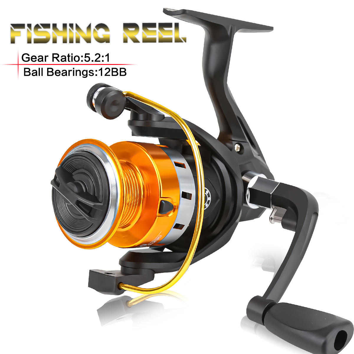 Fishing Rod Surf - Spinning Reel With Metal Spool Long