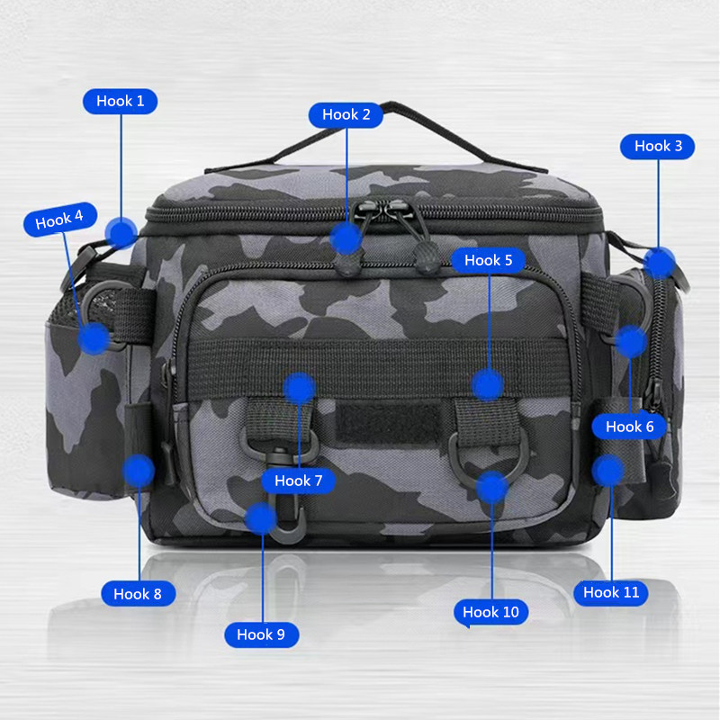 Fishing Tackle Shoulder Bag Wa - Fishing Rod Fly ulasan dan harga