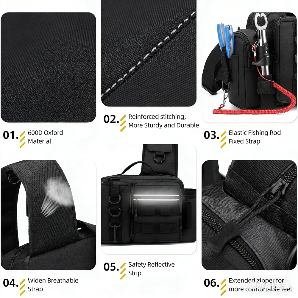 Fishing Backpack with Rod Hold - Fishing Rod Holder ulasan dan harga