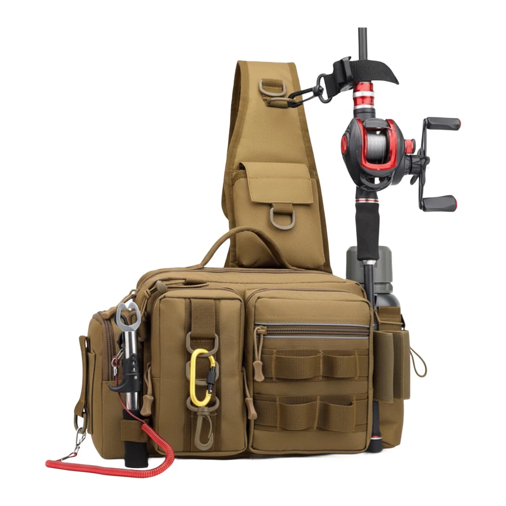 Fishing Backpack with Rod Hold - Fishing Rod Holder ulasan dan harga