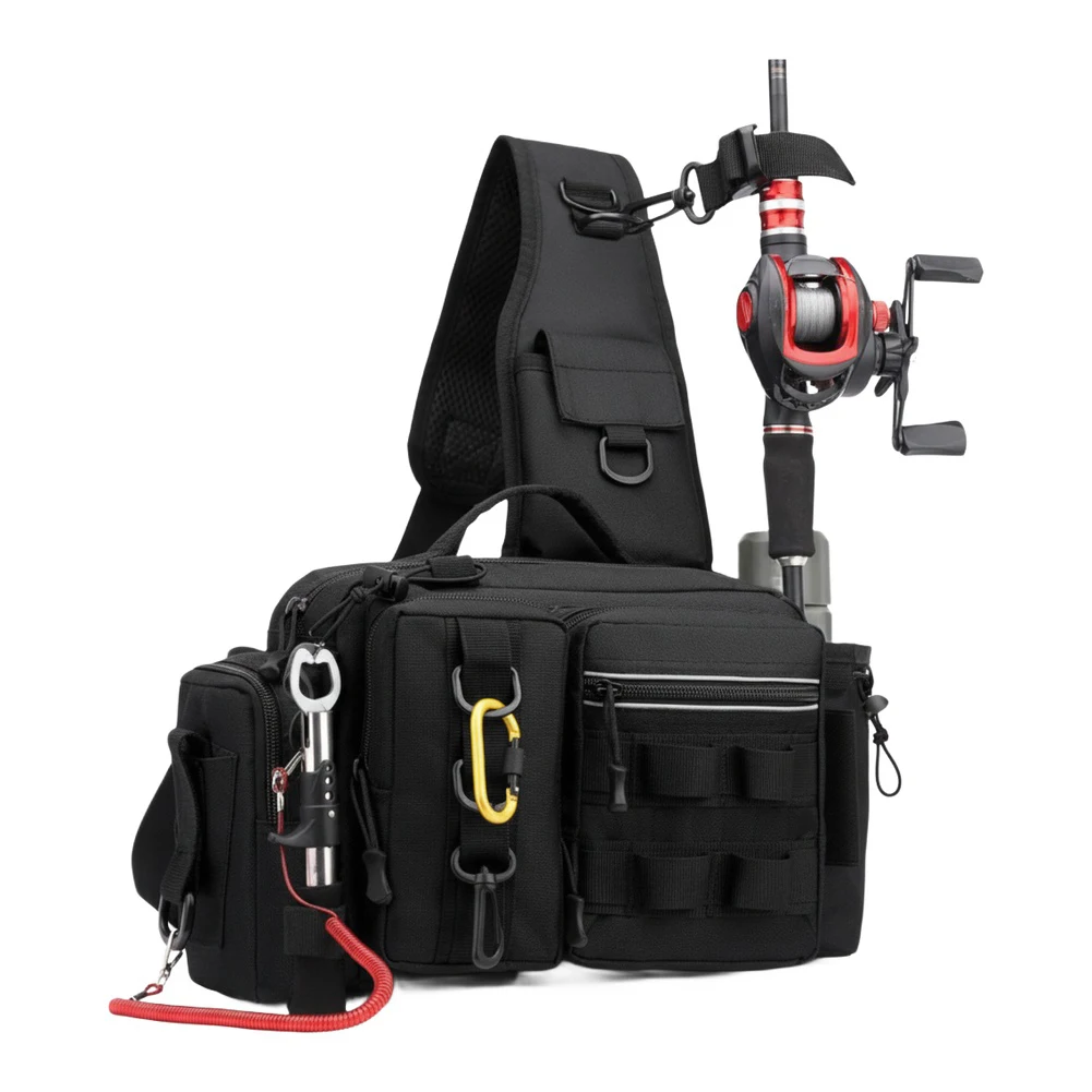 Fishing Backpack with Rod Hold - Fishing Rod Holder ulasan dan harga