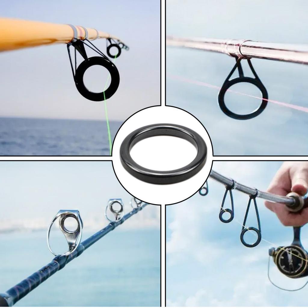 26 Pieces Fishing Rod Guides C - Fishing Rod Tip Replacement ulasan dan harga