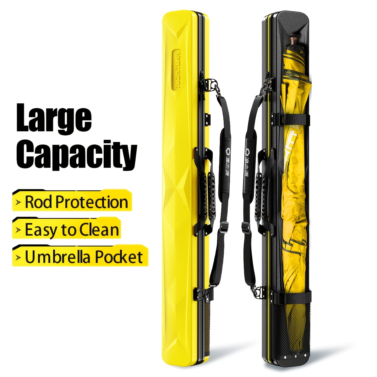 Hard Shell Fly Fishing Rod Bag - Fishing Rod Fly ulasan dan harga