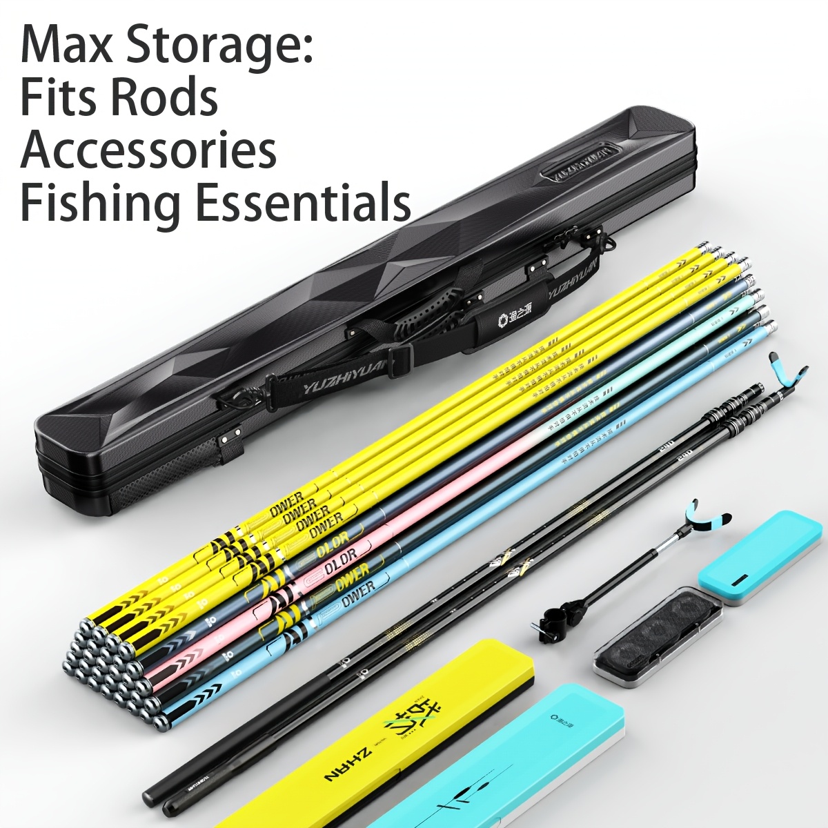 Hard Shell Fly Fishing Rod Bag - Fishing Rod Fly ulasan dan harga