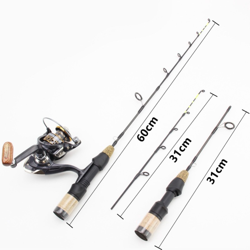 60cm 2 Tips Rod Reel Combos Wi - Fishing Rod Building Kit ulasan dan harga