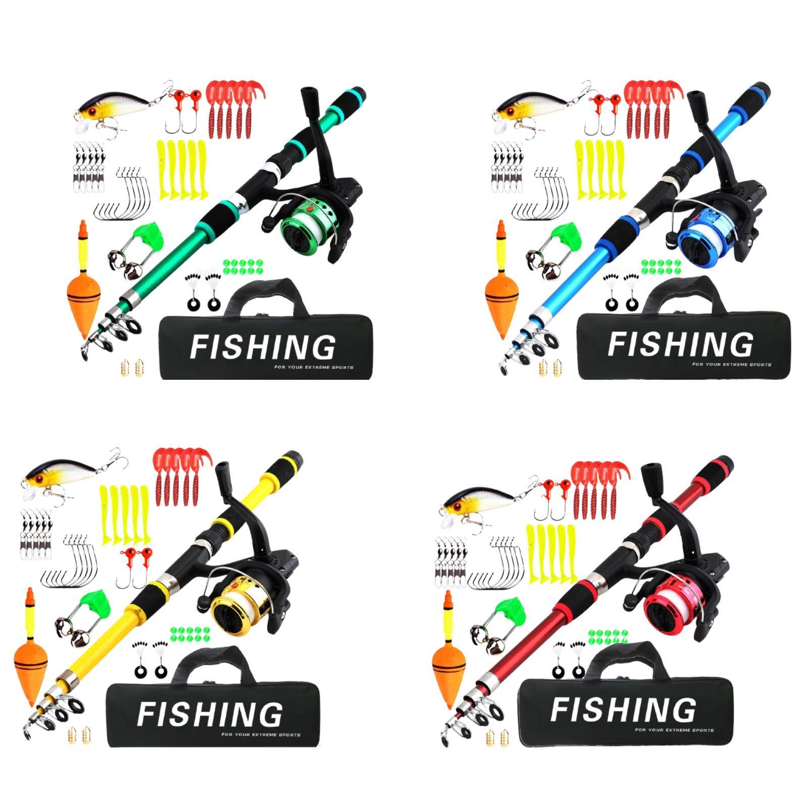 Travel Fishing Kit for Childre - Fishing Rod Combo ulasan dan harga
