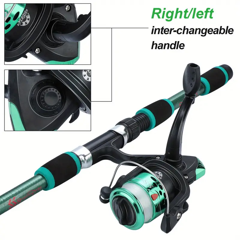BRAVMACK Telescopic Fishing Po - Fishing Rod Spinning ulasan dan harga