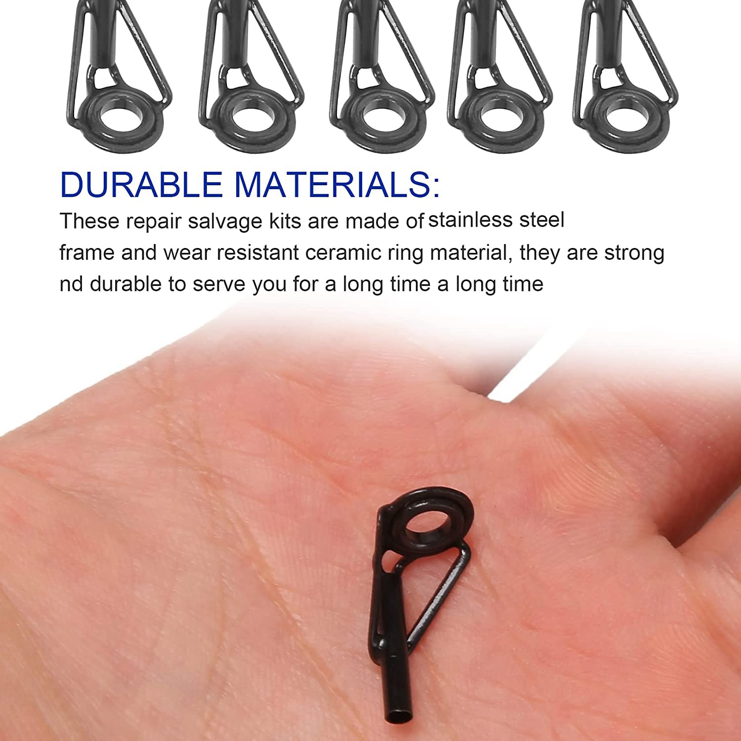 A69P-80 Pieces Fishing Rod Tip - Fishing Rod Tip Replacement ulasan dan harga
