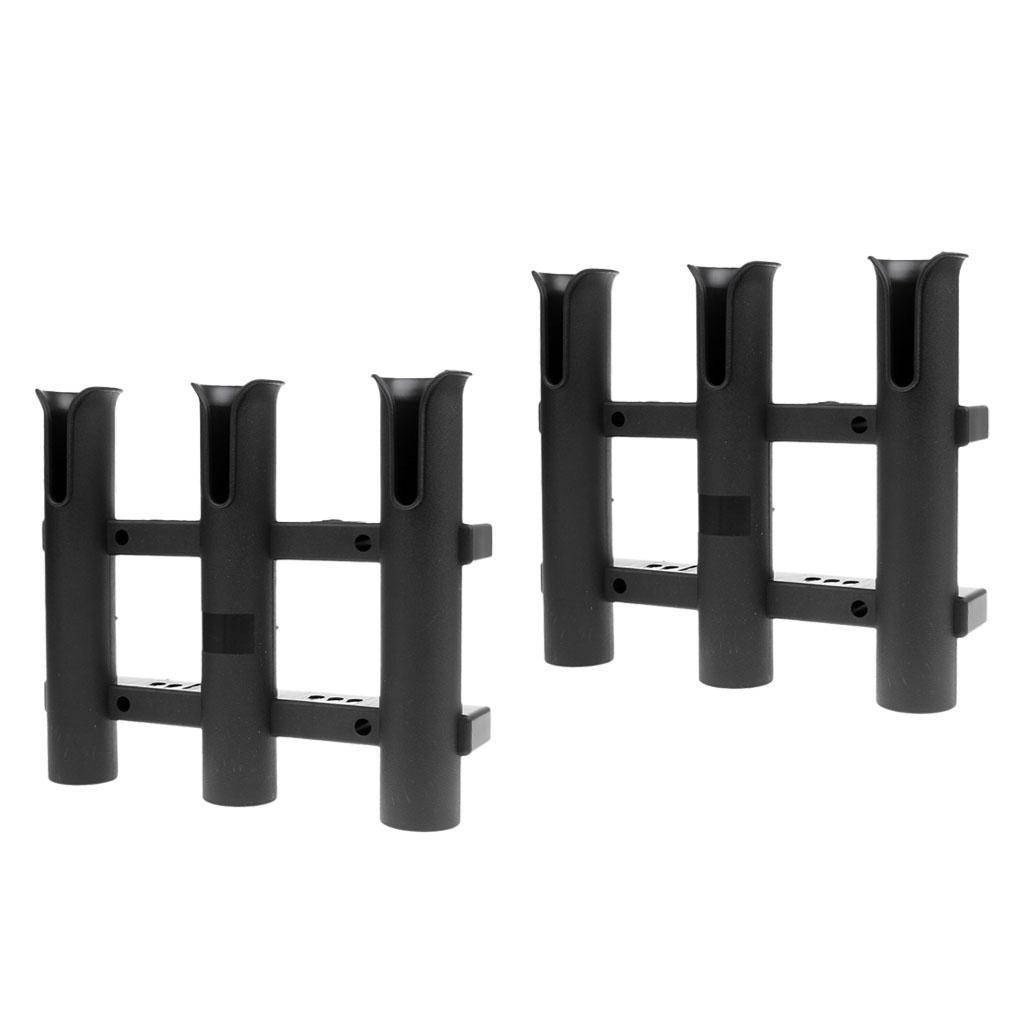 Black PP Fishing Rod Holder Ra - Fishing Rod Rack ulasan dan harga