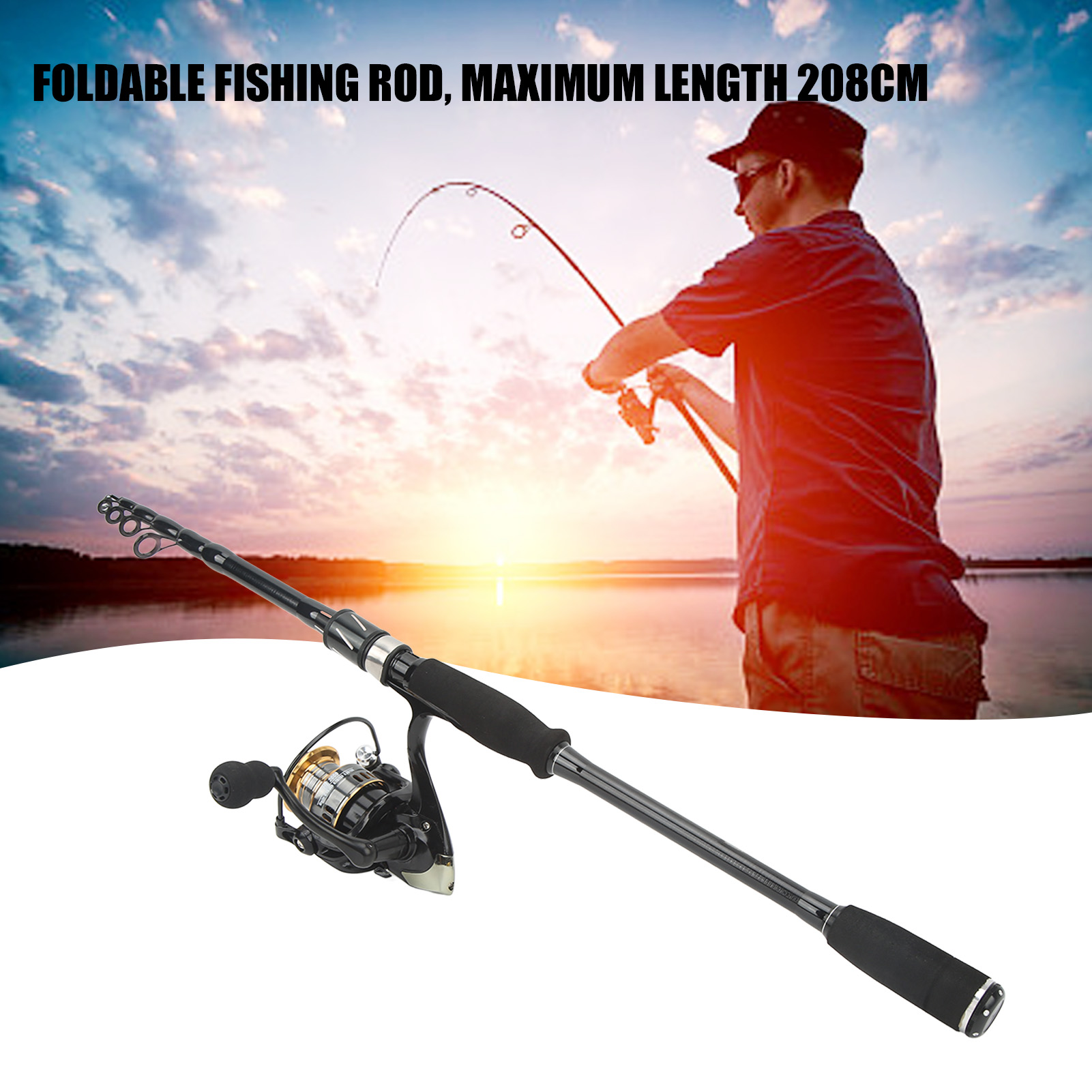 Fishing Rod and Reel Combo Set - Fishing Rod Combo ulasan dan harga