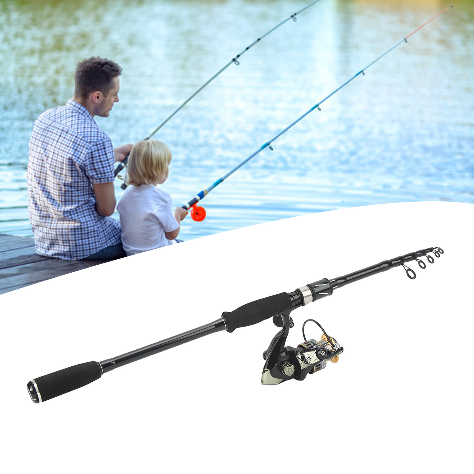 Fishing Rod and Reel Combo Set - Fishing Rod Combo ulasan dan harga