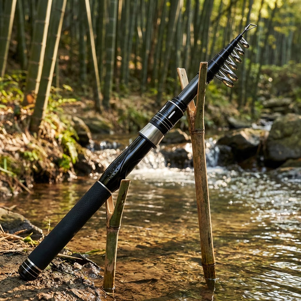 Ultralight Telescopic Carbon F - Fishing Rod Telescopic ulasan dan harga