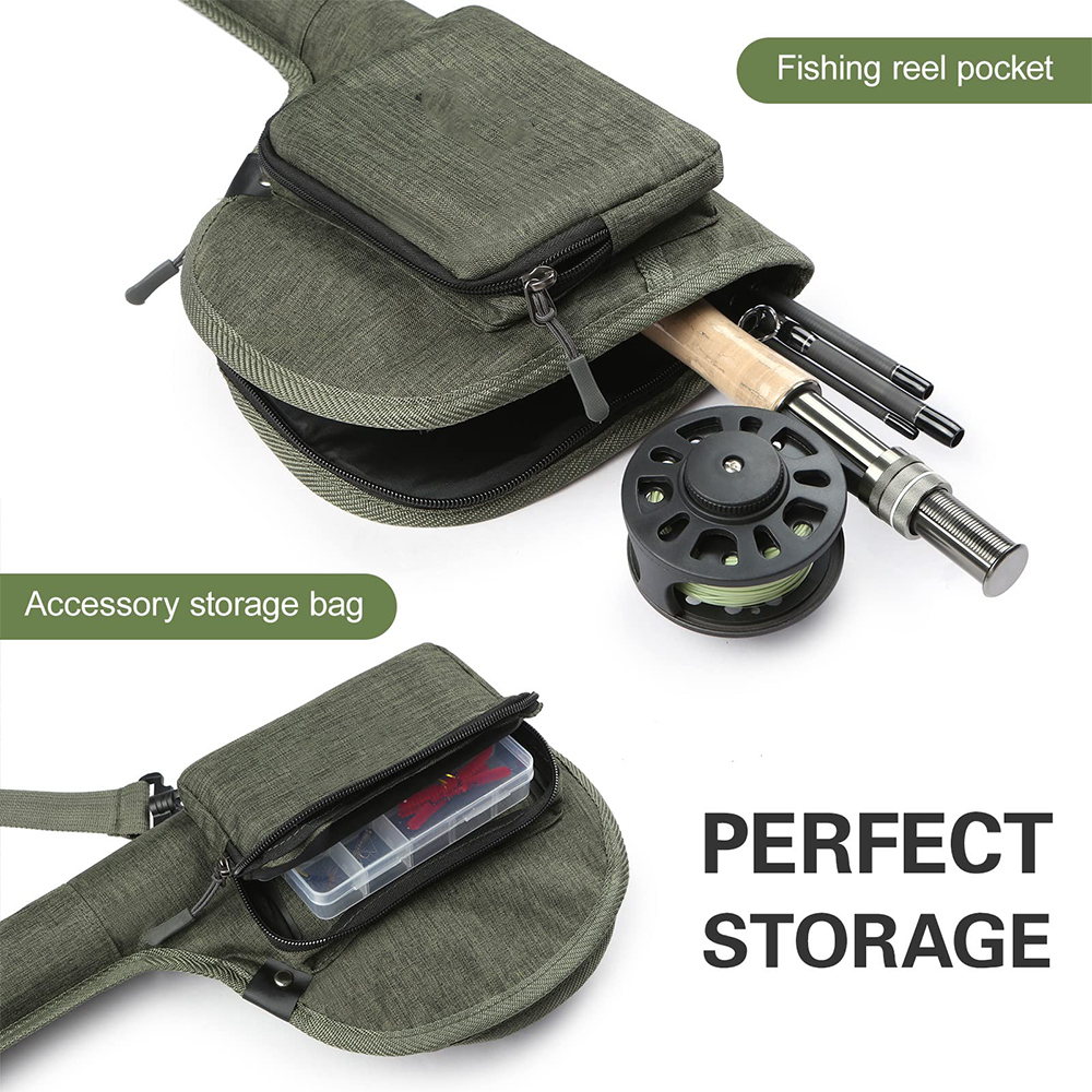 Fly Fishing Rod Case Portable  - Fishing Rod Fly ulasan dan harga