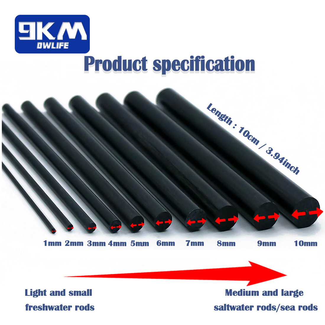 3Pcs Fishing Rod Repair Kit Ca - Fishing Rod Building Kit ulasan dan harga