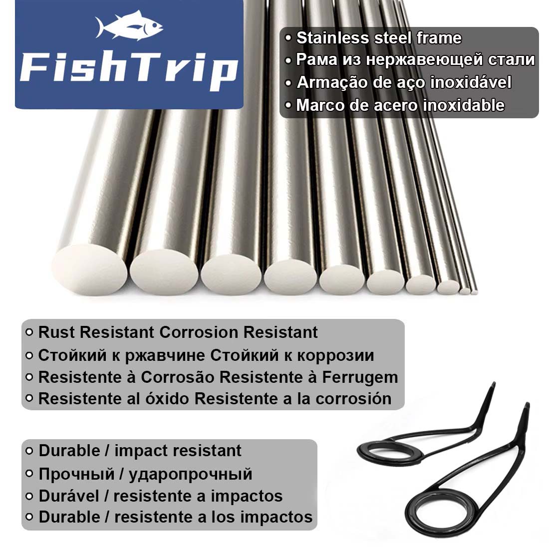 Fishing Rod Guide Repair Kit H - Fishing Rod Guide Replacement ulasan dan harga
