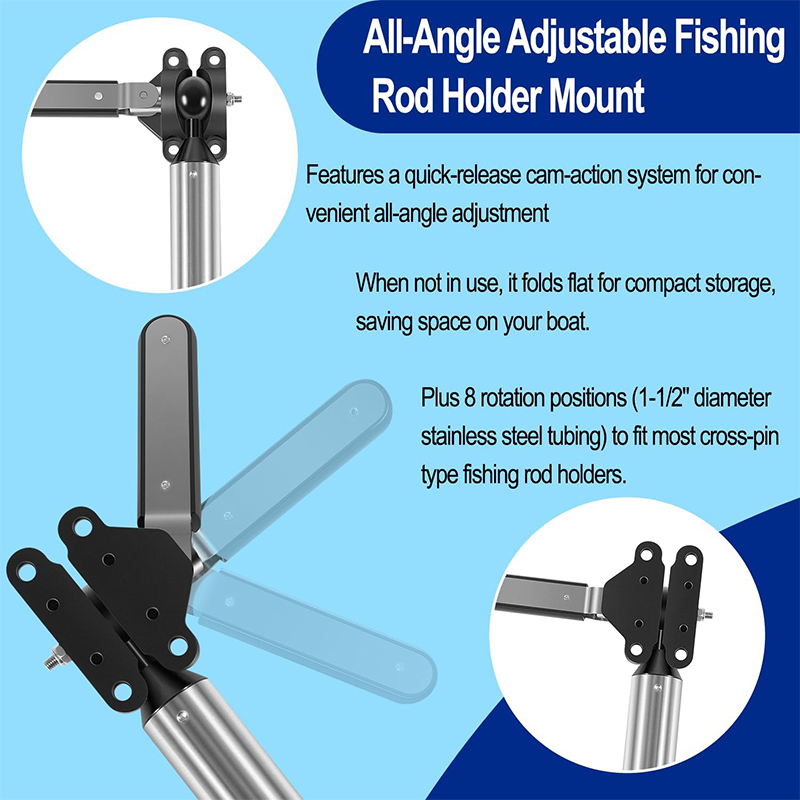 All-Angle Adjustable Fish Rod  - Fishing Rod Holder ulasan dan harga