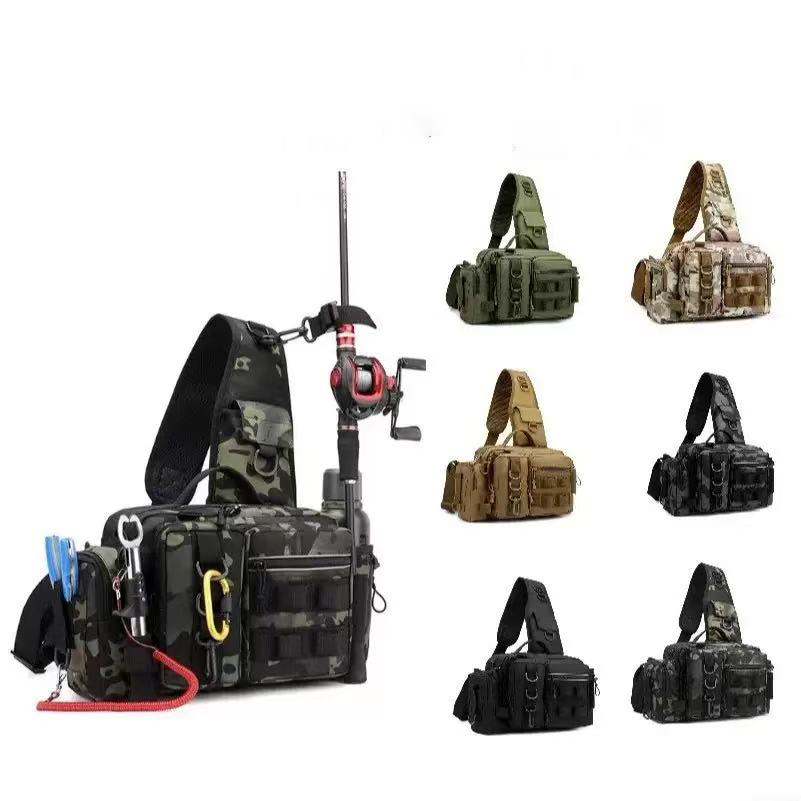 New Fishing Tackle Backpack Lu - Fishing Rod Fly ulasan dan harga