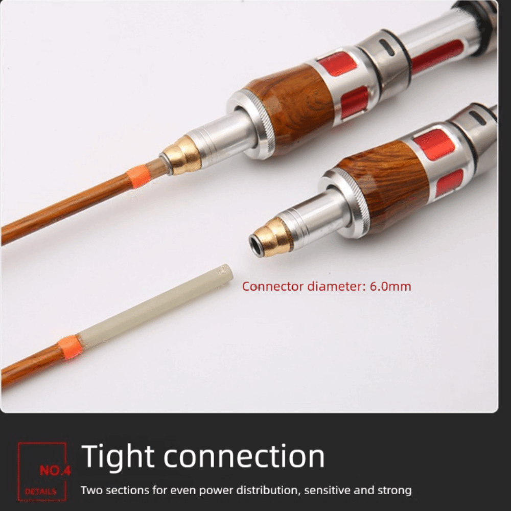 4 Sections Spinning Fishing Ro - Fishing Rod Carbon Fiber ulasan dan harga