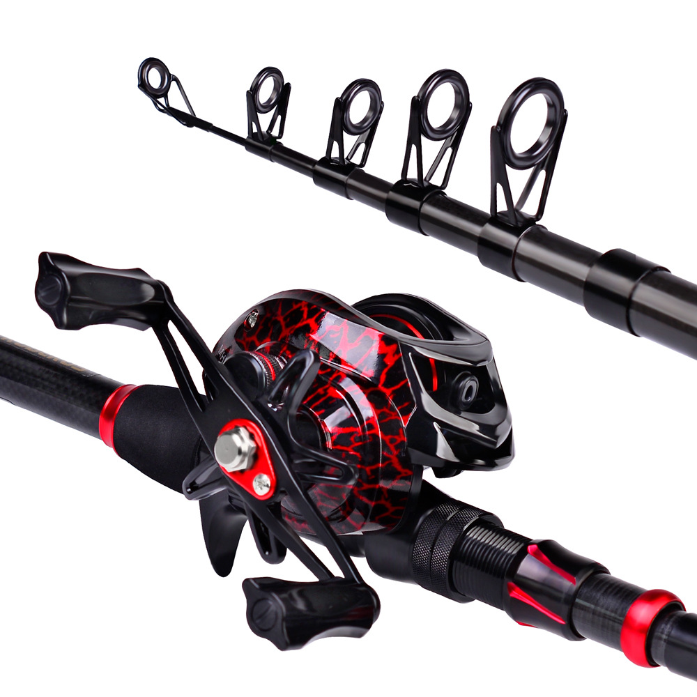 Carbon Fiber Long Casting Bait - Fishing Rod Combo ulasan dan harga