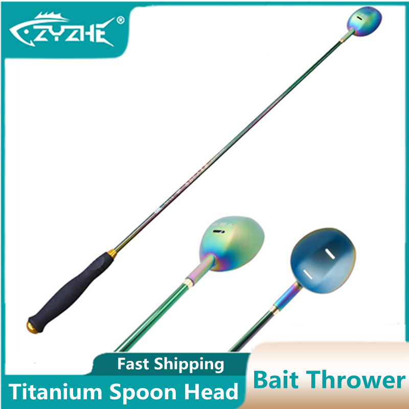 ZYZHE Bait Thrower Titanium Sp - Fishing Rod Carbon Fiber ulasan dan harga