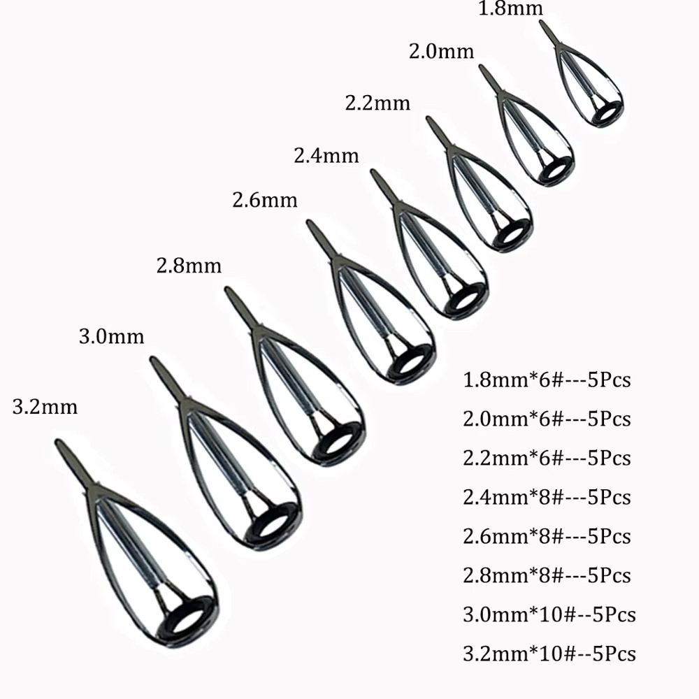 40pcs Fishing Rod Tip Repair K - Fishing Rod Tip Replacement ulasan dan harga
