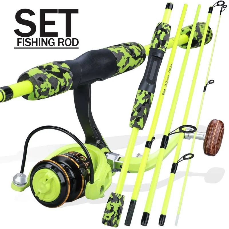 Sougayilang Portable 5 Section - Fishing Rod Combo ulasan dan harga