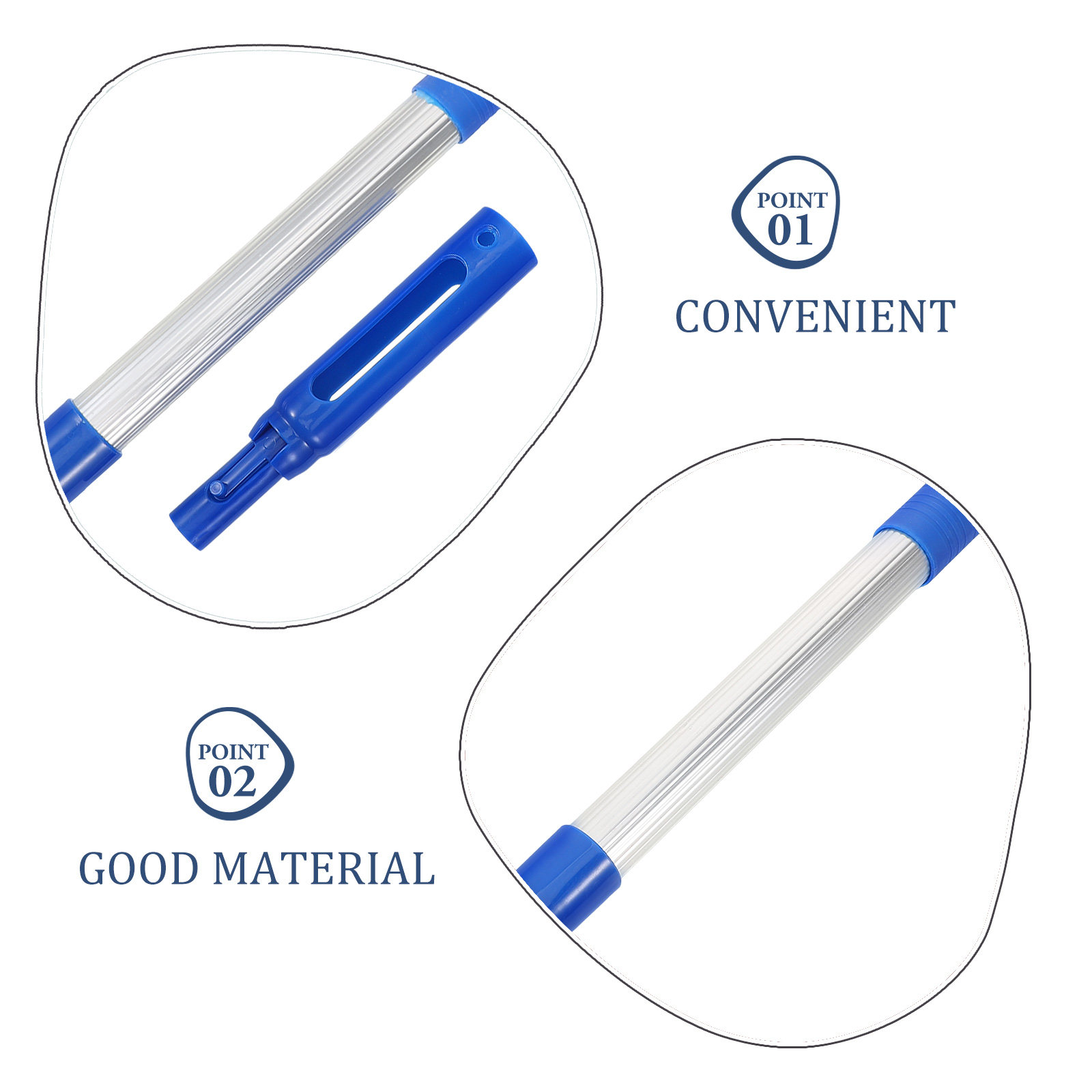 Telescopic Pool Cleaning Pole  - Fishing Rod Telescopic ulasan dan harga