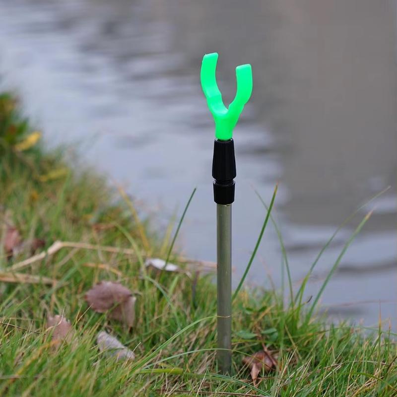 Retractable Aluminum Alloy Fis - Fishing Rod Rack ulasan dan harga