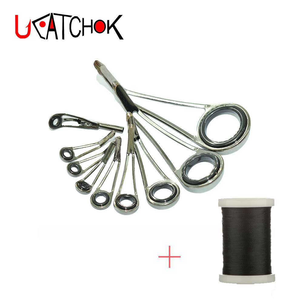 9pcs/Kit Rock Trout Fishing Ro - Fishing Rod Building Kit ulasan dan harga