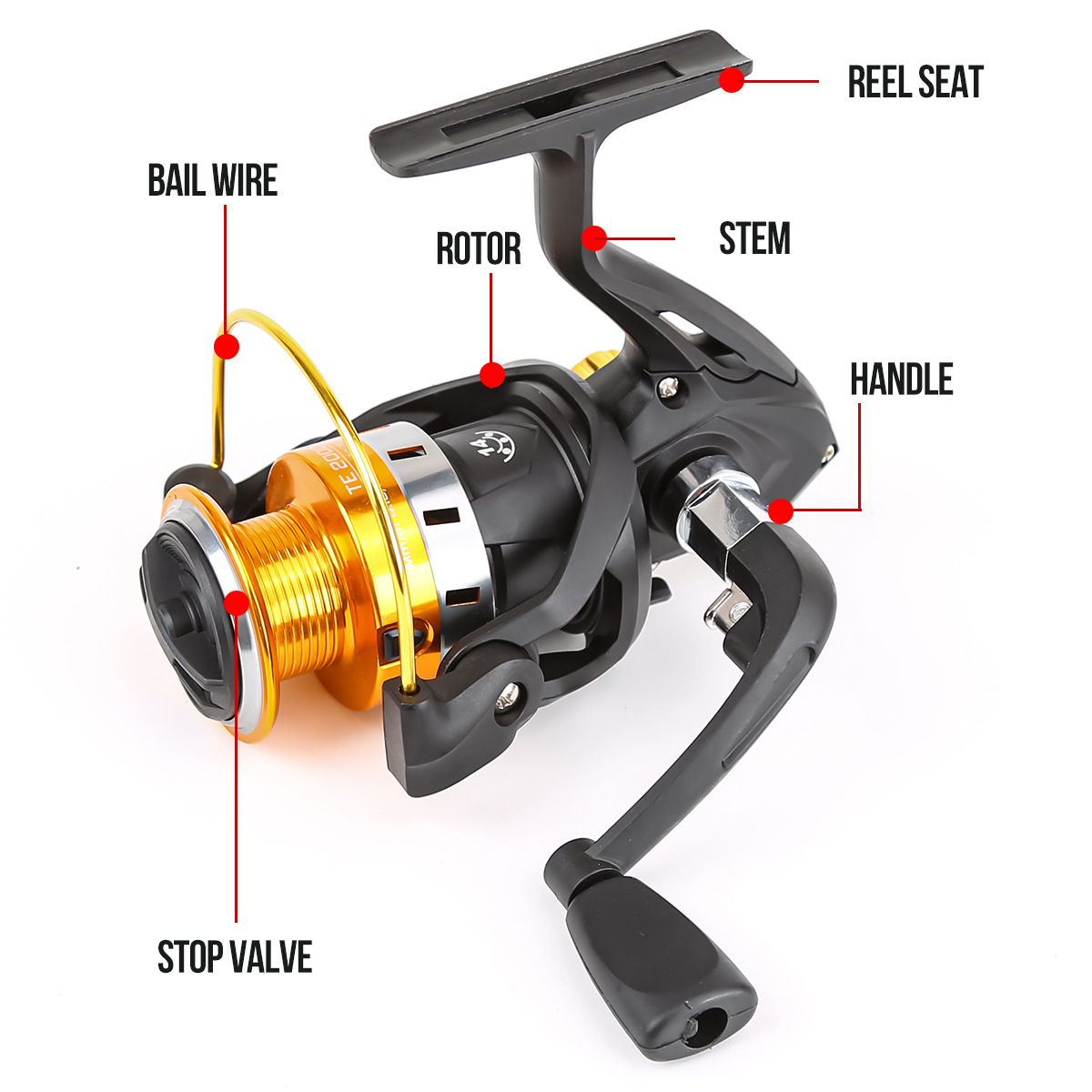 Spinning Reel With Metal Spool - Fishing Rod Surf ulasan dan harga