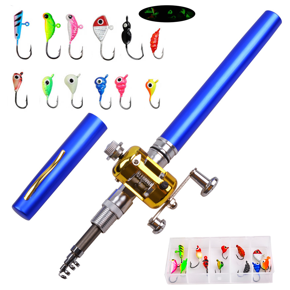 Mini ice fishing rod Combo wit - Fishing Rod Ice ulasan dan harga